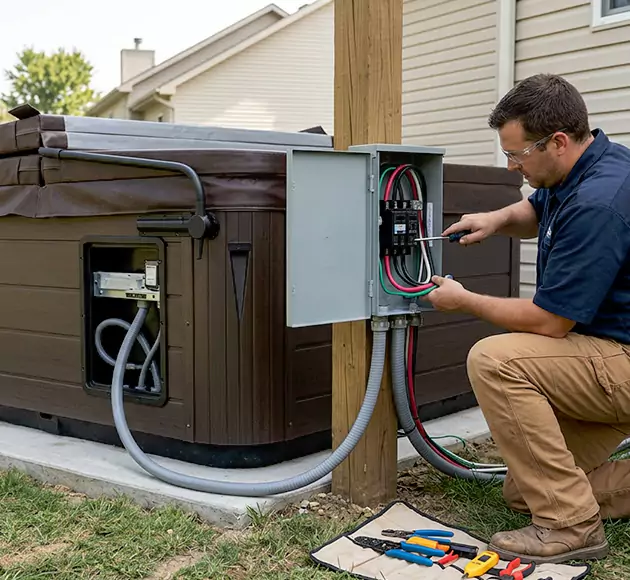 Professional Hot Tub Electrical Installation: Your Local Spa Wiring Team in Ames, IA