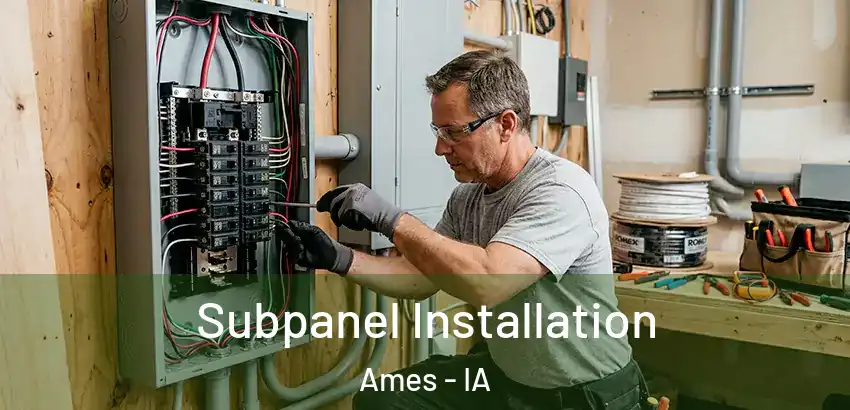 Subpanel Installation Ames - IA